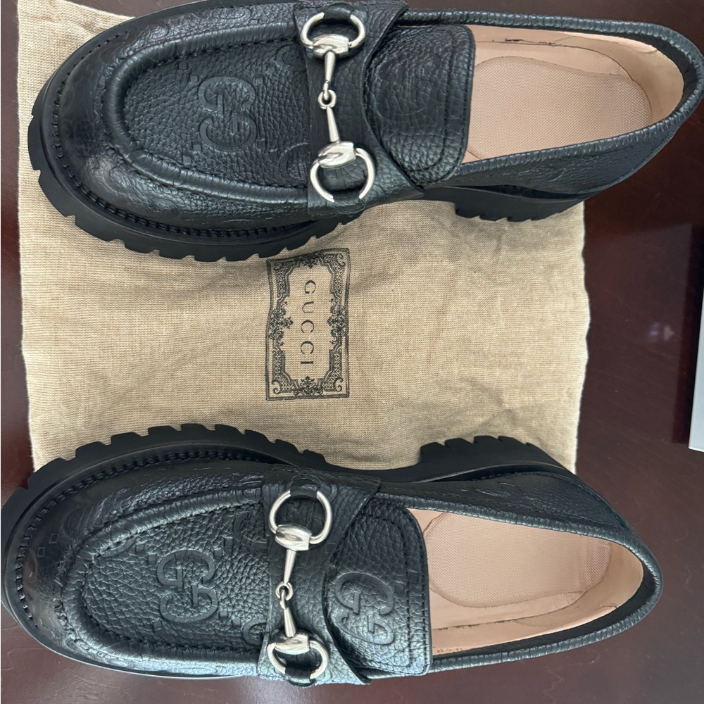 WOMEN'S GG LUG
LOAFER WITH HORSEBIT